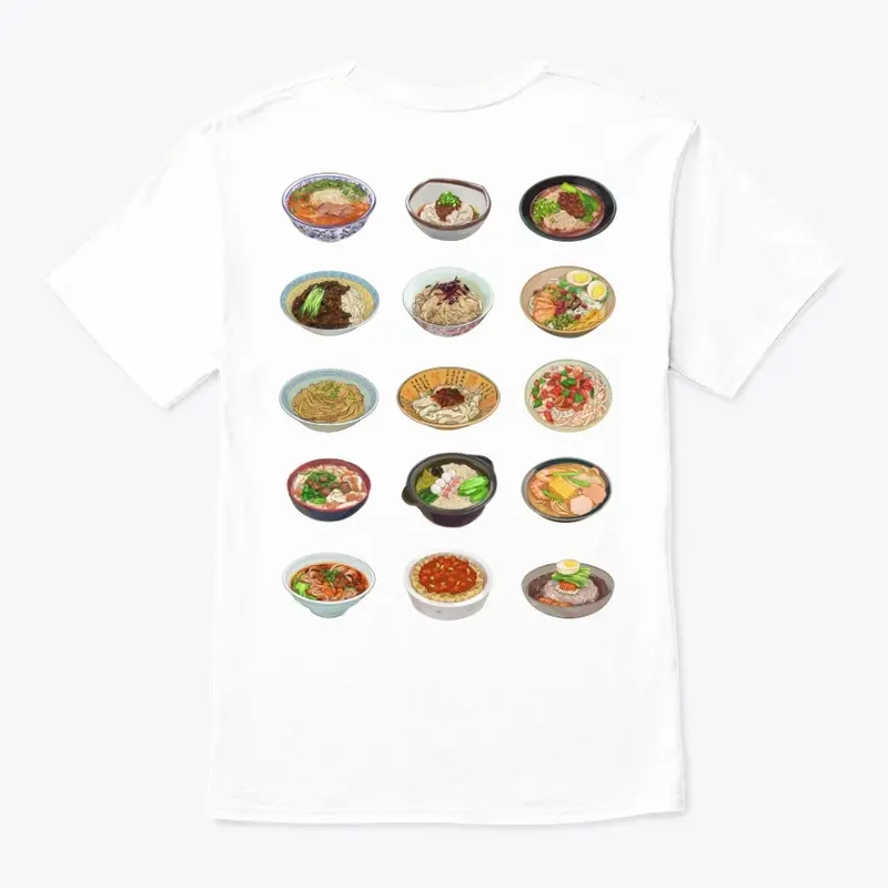 Know Your Noodles T-Shirt (White)